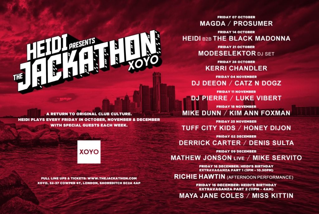 Jackathon XOYO