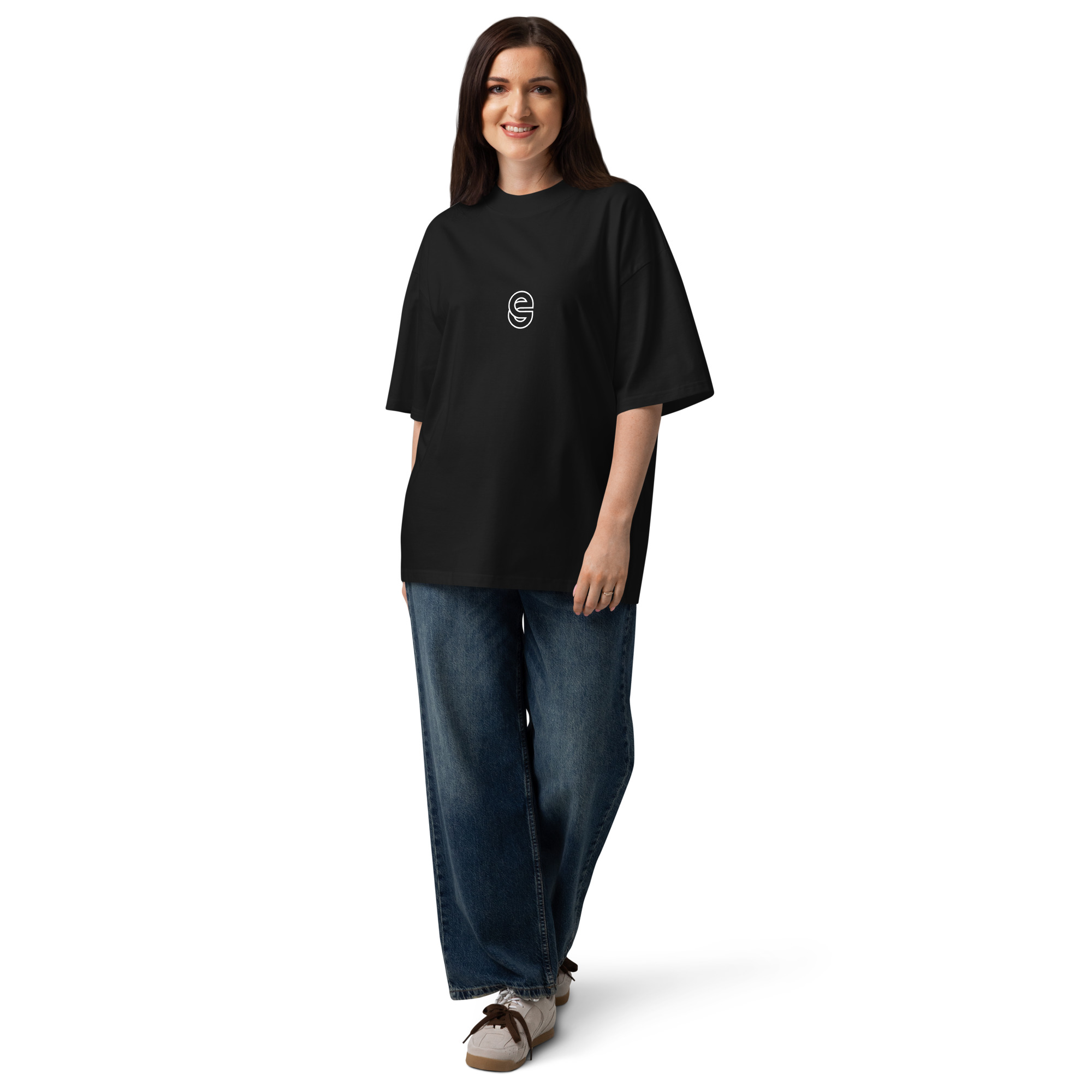 Layers 2 Unisex organic oversized high neck t-shirt - Image 7